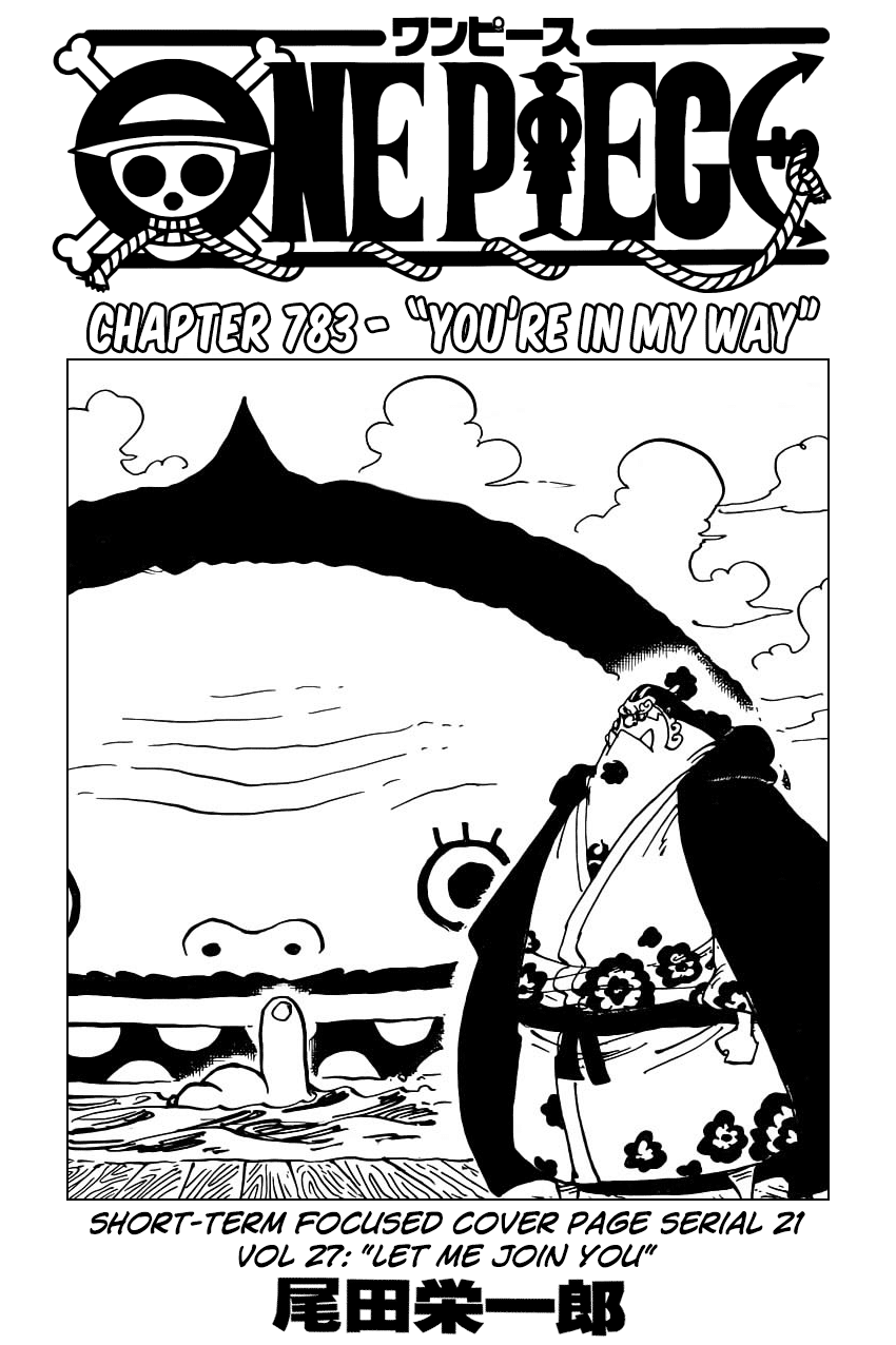 One Piece, Chapter 783 image 02